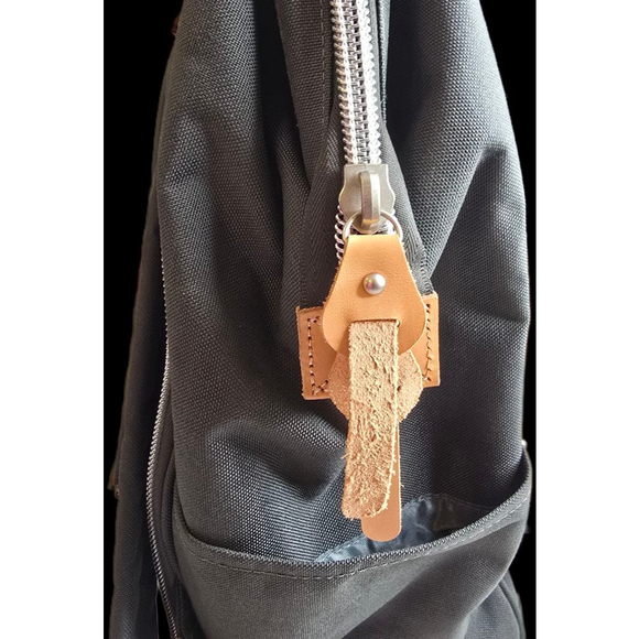 Himawari Gray Backpack Purse Wide Opening Canvas Travel Laptop BackpackStyle - Picture 10 of 16